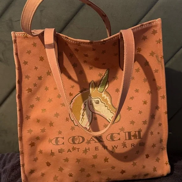 Coach Unicorn canvas tote - Picture 2 of 10